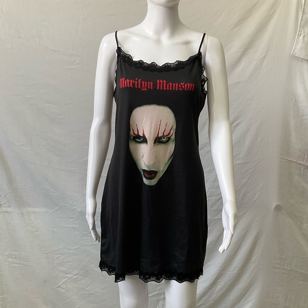 Dolls Kill Marilyn Manson fitted dress XL 🖤